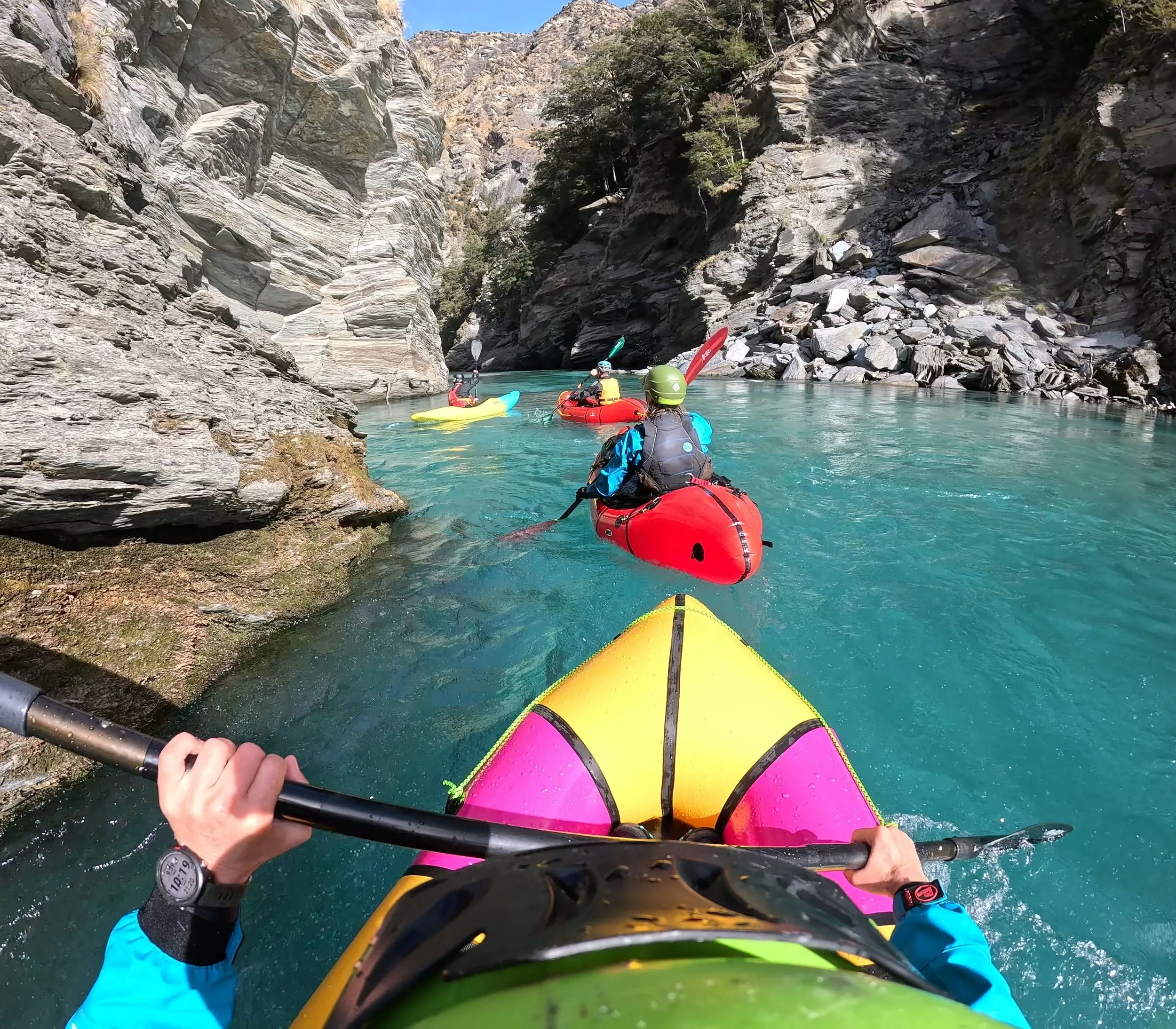 Packrafting the Lower Shotover — photo 2